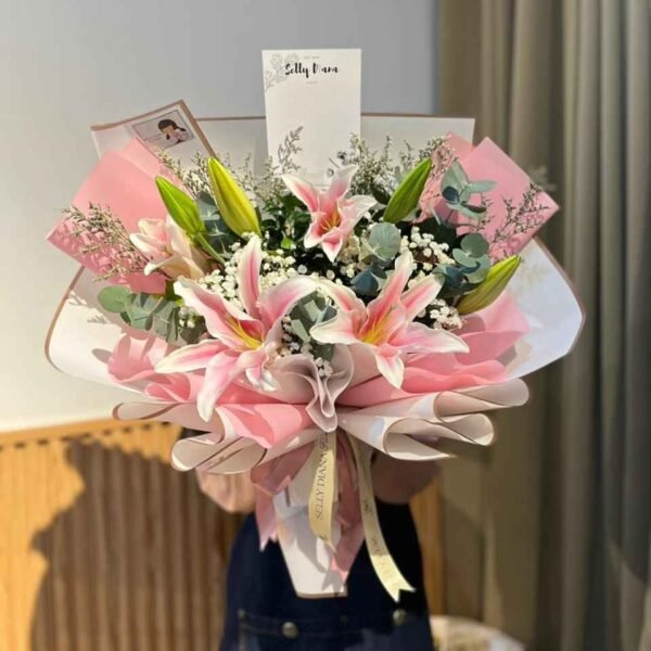 2 stems Lily  (M) - Image 2