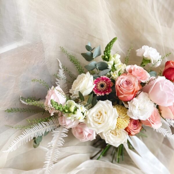 Import & Local Mix Bridal Bouquet - Image 3