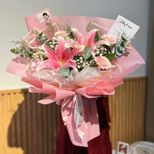 Lily Mix 5 Rose (M)