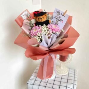 Selly 2 + Boneka Toga Mini (Not So Mini Bouquet)