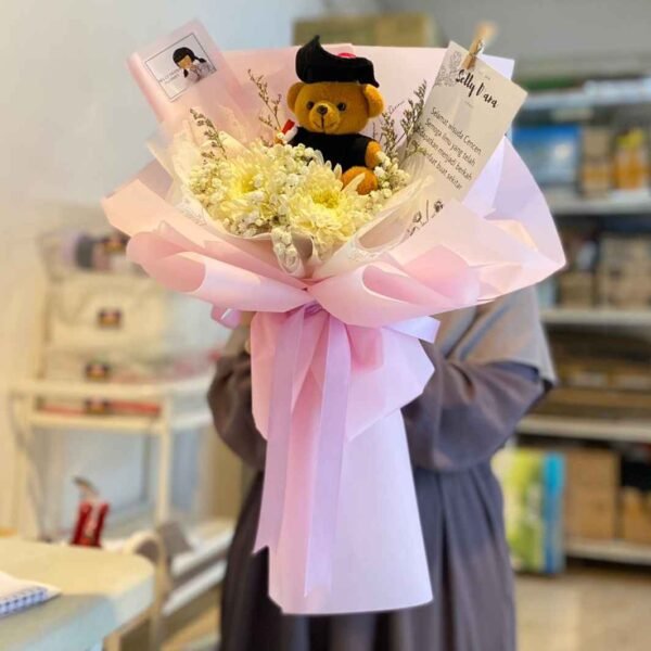 Selly 2 + Boneka Toga Mini (Not So Mini Bouquet) - Image 2