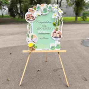 Standing Papan Bunga