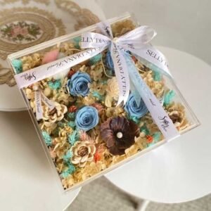 Preserved Akrilik Box (25x25x10 cm)