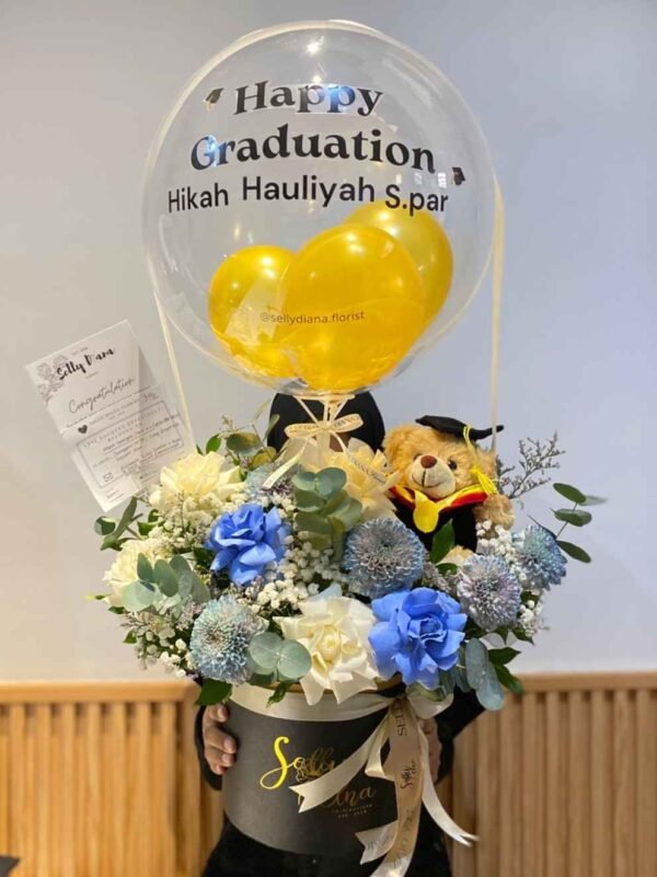 Ballon Diana Mix Box + Boneka Toga M (D20)