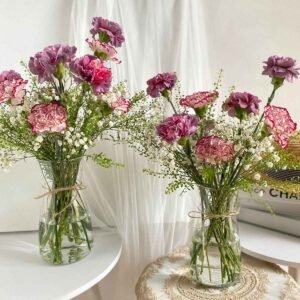 Carnation Fresh Flower Vase