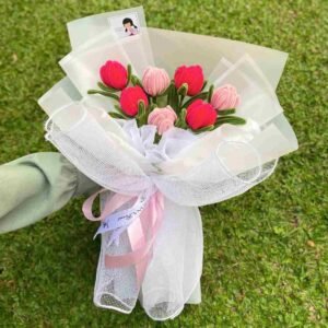 7 Tulip Kawat Bulu (S to M)