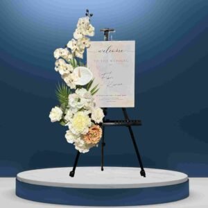 Standing Papan Bunga Akrilik
